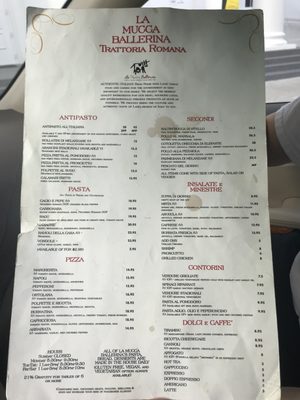 Menu photo 5 La Mucca Ballerina Sarasota, FL Menu photo 5 La Mucca Ballerina Sarasota, FL