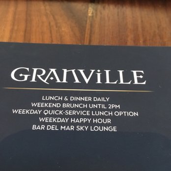 GRANVILLE - New American Near Me - Pasadena, California GRANVILLE - New American Near Me - Pasadena, California