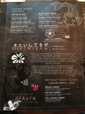 Menu photo 1 Miyagi and Jones Utrecht, UT Menu photo 1 Miyagi and Jones Utrecht, UT