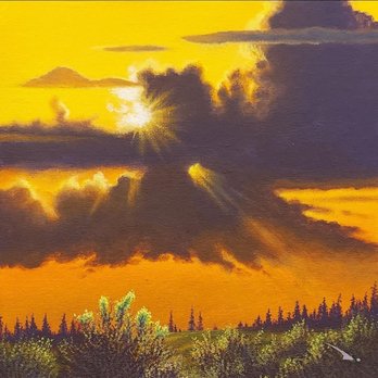 The Sky Gallery - A acrylic on canvas by Robert Daniels. - Art Galleries Near Me - Tulsa, Oklahoma