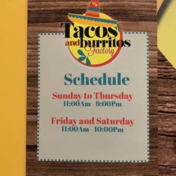 Tacos & Burritos Factory - Menu - Mexican Near Me - Conyers, Georgia Tacos & Burritos Factory - Menu - Mexican Near Me - Conyers, Georgia