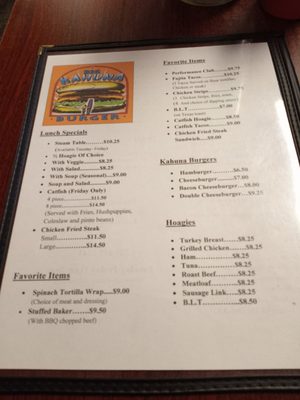 Menu photo 2 The Big Kahuna Cleveland, TX Menu photo 2 The Big Kahuna Cleveland, TX