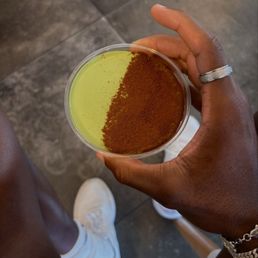 Mocha Matcha w Oatmilk