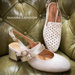 Traxx Footwear - The new Tamara London collection features shimmer, stylish buckles and supreme comfort.