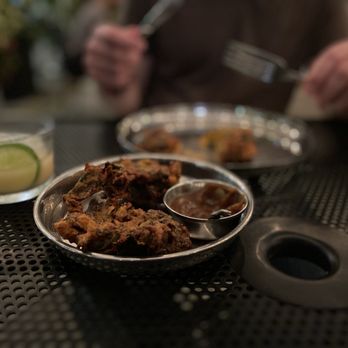 Ghee Indian Kitchen - Backyard pakora - Indian Near Me - Miami, Florida Ghee Indian Kitchen - Backyard pakora - Indian Near Me - Miami, Florida