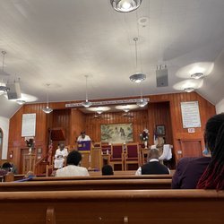 Mt Olive Baptist Church - Inside the sanctuary