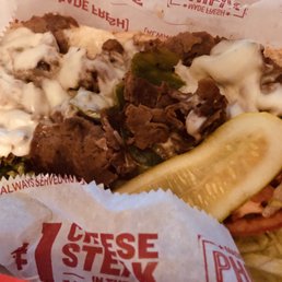 Half Philly Cheesesteak $7.99 Half Philly Cheesesteak $7.99