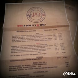 Une belle sélection de vins ! Parcontre ils ne servent pas de softs...faut se laisser aller  ;-)