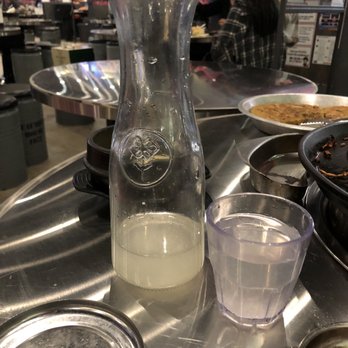 Honey Pig BBQ - Soju Asian pear - Korean Near Me - Houston, Texas