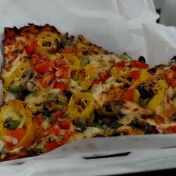 Slice of Soul Pizza Lounge - This is the Al Green (veggie pizza)