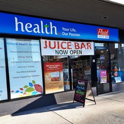 Health. Your Life. Our Passion. - Fluid Juice Bar is located inside the Health store