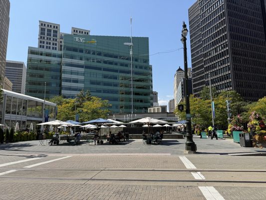 Cadillac Square Park by null