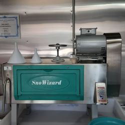Rapid Freeze Shaved Ice - Our shaved ice machine