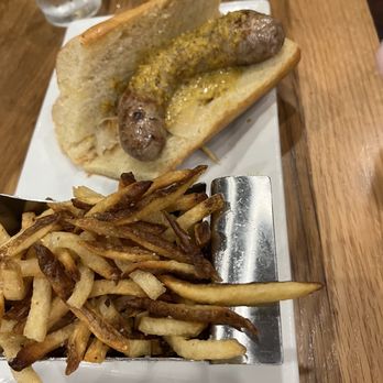 Lost Province Brewing - Brat and fries - Pizza Near Me - Boone, North Carolina
