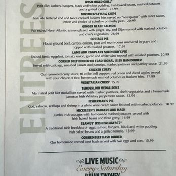 Buskers - Menu - Irish Near Me - Newport, Rhode Island Buskers - Menu - Irish Near Me - Newport, Rhode Island