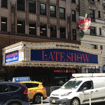 The Late Show with Stephen Colbert - marquee - Studio Taping Near Me - New York, New York The Late Show with Stephen Colbert - marquee - Studio Taping Near Me - New York, New York