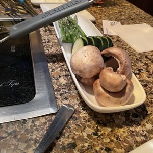 Photo of The Melting Pot - Colorado Springs, CO, United States. Pacific Rim vegetables