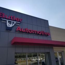 Butler Automotive - Building signage.