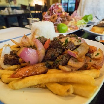 Autentico - Lomo Saltado (steak) - Peruvian Near Me - Great Falls, Virginia