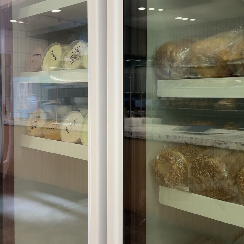 Bagel Daddy - Fridge/freezer of schmears and bagels - Bagels Near Me - San Francisco, California Bagel Daddy - Fridge/freezer of schmears and bagels - Bagels Near Me - San Francisco, California