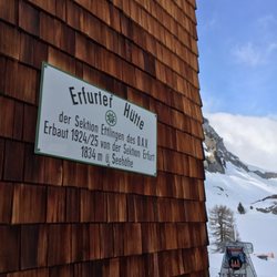 Erfurter-Hütte Rofangebirge Pächter Hans Kostenzer