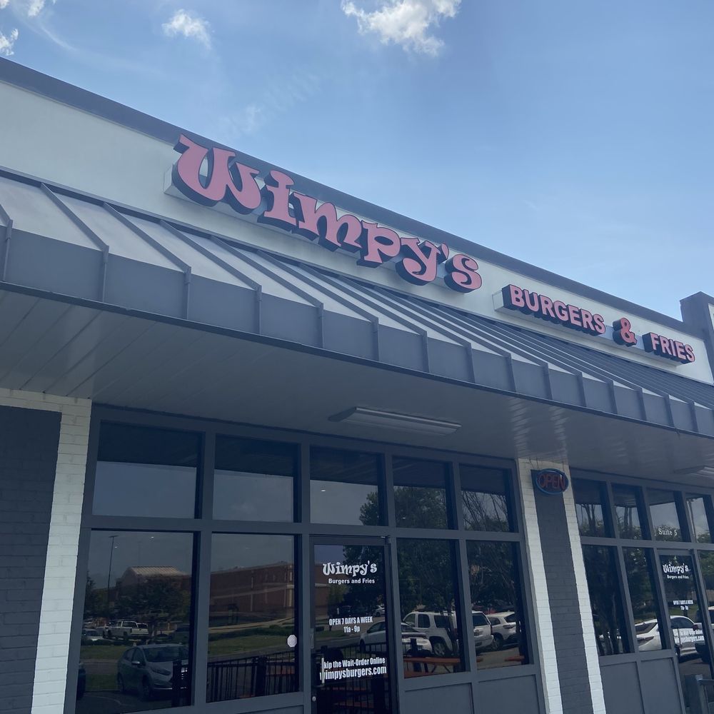 Wimpy's - Outside signage - Burgers Near Me - Southaven, Mississippi Wimpy's - Outside signage - Burgers Near Me - Southaven, Mississippi