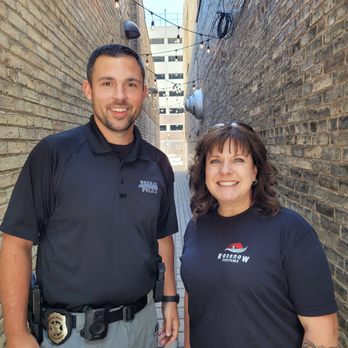 Rosenow Customs - Amy is out making connections with the Neenah Police Department. - Roofing Near Me - Neenah, Wisconsin Rosenow Customs - Amy is out making connections with the Neenah Police Department. - Roofing Near Me - Neenah, Wisconsin