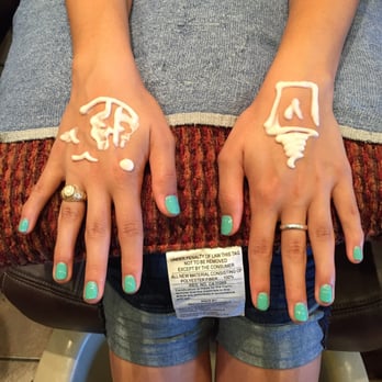 D'Zire Nails - Lotion figures after my lovely manicure! - Nail Salons Near Me - Austin, Texas