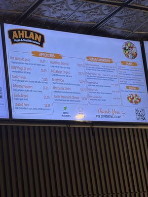 Menu photo 1 AHLAN Pizza & Mediterranean Pearland, TX Menu photo 1 AHLAN Pizza & Mediterranean Pearland, TX