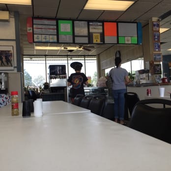 Johnson's Cafe - diners at the counter - American Near Me - Corrigan, Texas