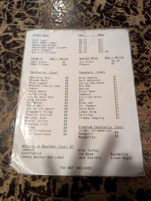 Menu photo 2 Sneaky Dee's Toronto, ON