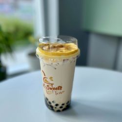K-Sweets Tea - Milk tea with torched custard
