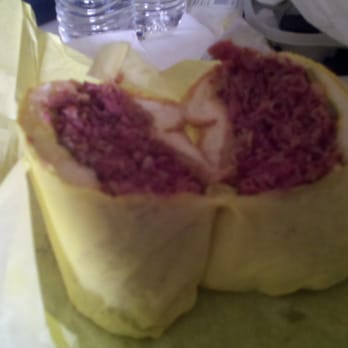 The Hat - Pastrami Sandwich. According to My Fitness Pal, this baby has less than 500 cal. - Sandwiches Near Me - Monterey Park, California The Hat - Pastrami Sandwich. According to My Fitness Pal, this baby has less than 500 cal. - Sandwiches Near Me - Monterey Park, California