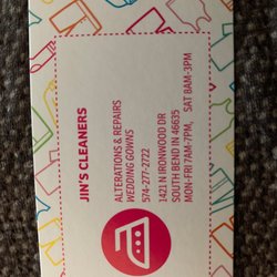 Business card with hours