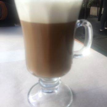Vic's All Star Kitchen - My oatmilk latte - American Near Me - Pleasanton, California