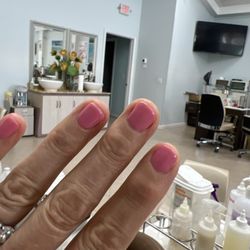 Sea Glass Nails and Spa - Pretty in Pink for the Spring