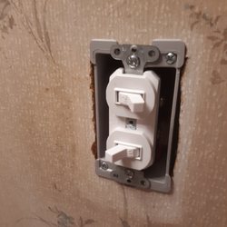 Spark City Electric - Replace the single switch with a double switch