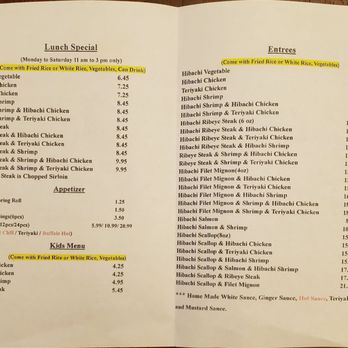 Hibachi Jr Express - Menu - Japanese Near Me - Archdale, North Carolina Hibachi Jr Express - Menu - Japanese Near Me - Archdale, North Carolina