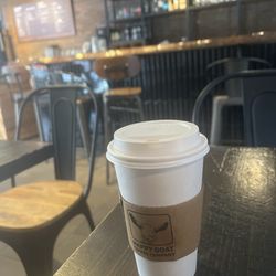 Happy Goat Coffee - Cup of coffee