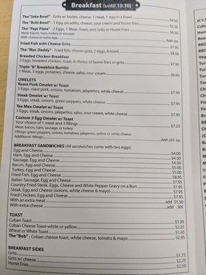 Menu photo 7 J C's Sandwich Shop Tampa, FL