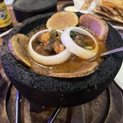 Costa Messa Restaurant - Shrimp Molcajetes
