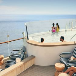 Landscape Travel - Celebrity "Beyond" infinity plunge pool
