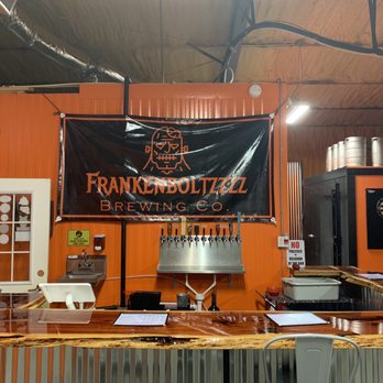 Frankenboltzzzz Brewing - a man standing at a bar - Brewpubs Near Me - Montgomery, Texas Frankenboltzzzz Brewing - a man standing at a bar - Brewpubs Near Me - Montgomery, Texas
