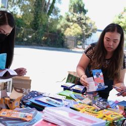 Risen Church - We partnered with @livelafamilia to put together backpacks for newly arrived immigrant students in Alameda County.