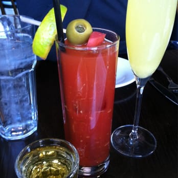 Lyon Hall - (Bloody Mary + beer chaser) + Mimosa = Happy girlfriends brunch - Brasseries Near Me - Arlington, Virginia Lyon Hall - (Bloody Mary + beer chaser) + Mimosa = Happy girlfriends brunch - Brasseries Near Me - Arlington, Virginia