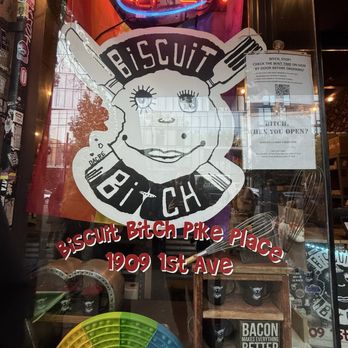 Biscuit Bitch - Exterior-window - Breakfast & Brunch Near Me - Seattle, Washington Biscuit Bitch - Exterior-window - Breakfast & Brunch Near Me - Seattle, Washington