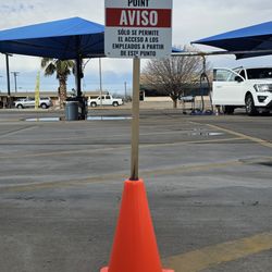 Desert Suds Car Wash & Detail - For the safety of staff and guests, please do not pass the cones. Vehicles move in multidirectional patterns.