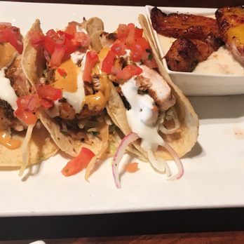 Tommy Bahama - Blackened Fish Tacos - Seafood Near Me - Naples, Florida Tommy Bahama - Blackened Fish Tacos - Seafood Near Me - Naples, Florida