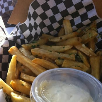 Grégoire - Garlic fries! Dipping sauce is great! - French Near Me - Berkeley, California Grégoire - Garlic fries! Dipping sauce is great! - French Near Me - Berkeley, California