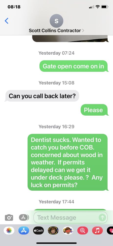 Slide of Collins Roofing